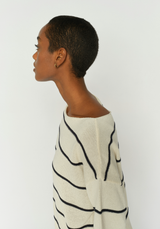 Mos Mosh Arlen Paper Knit Ecru