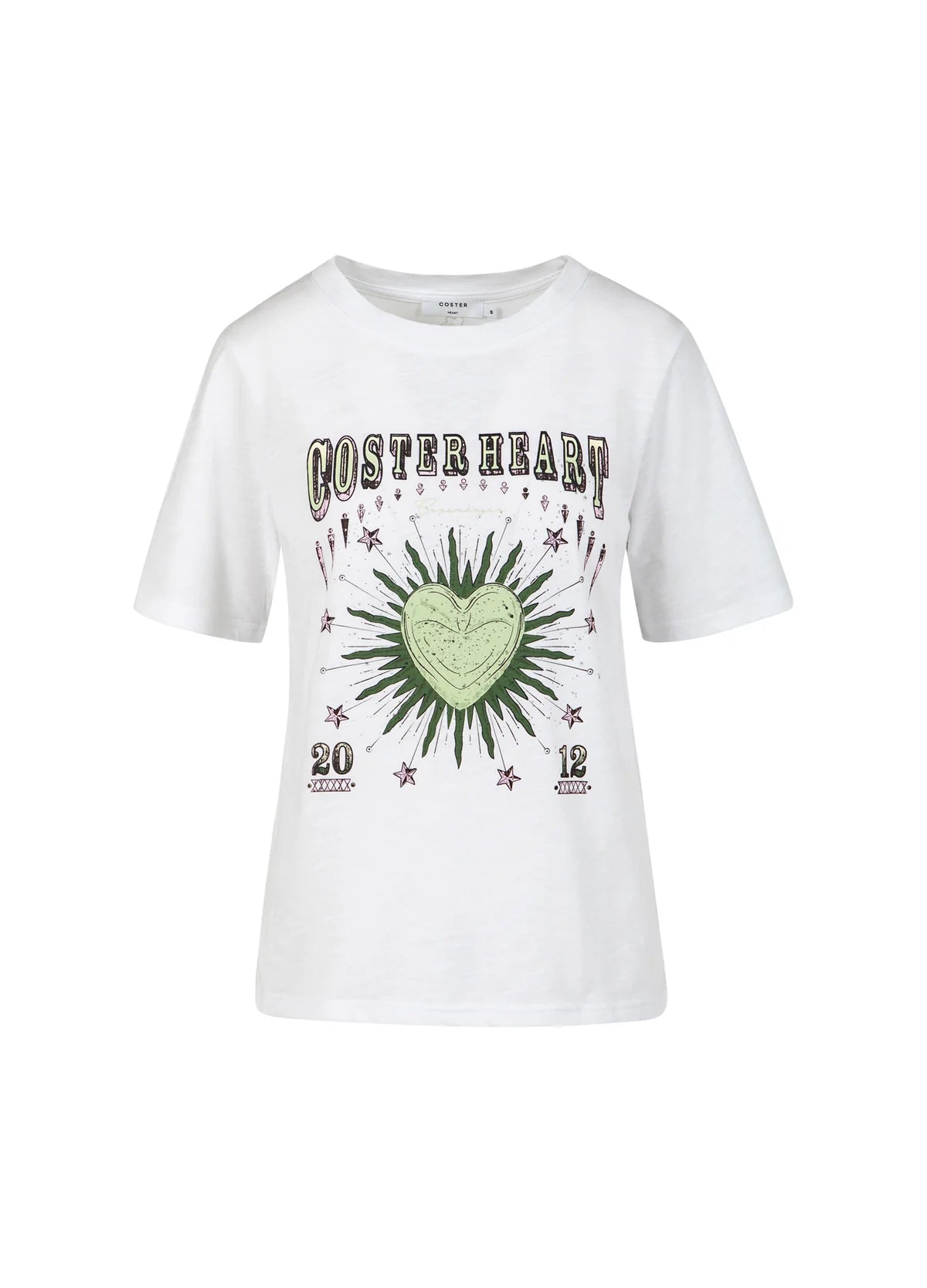 Coster Copenhagen Tee with Heart Print