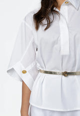 Coster Copenhagen Shirt with Button Sleeves