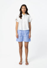 Coster Copenhagen Shirt with Ruffle Sleeves Black