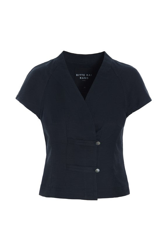 BITTE KAI RAND Blouse Sukosu Black 15206