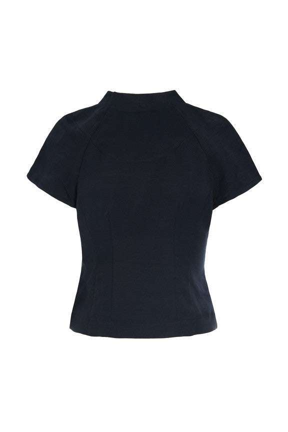 BITTE KAI RAND Blouse Sukosu Black 15206