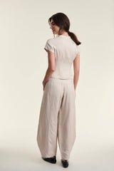 BITTE KAI RAND Blouse Sukosu Sand 15206