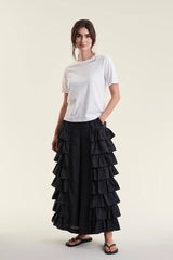 BITTE KAI RAND Pants Airy Linen Black 15195