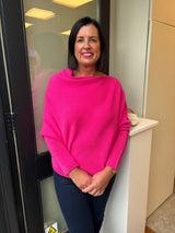 HEIDI Sweater Fuchsia