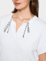 Marc Cain Sports Casual T-Shirt White AS48.48J55