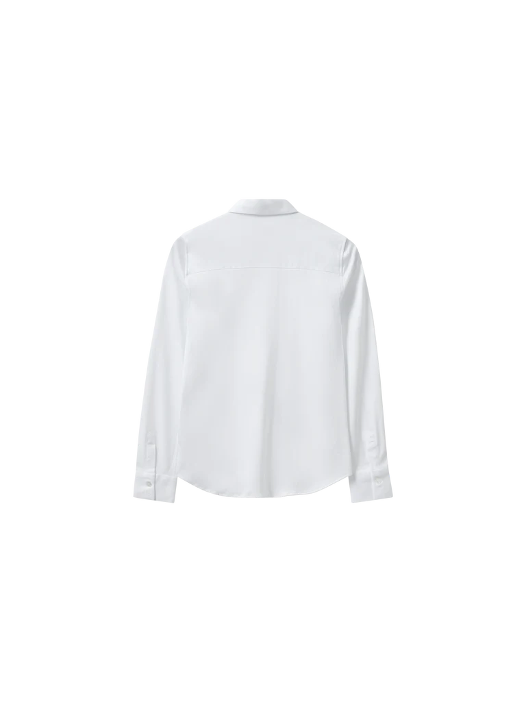 Mos Mosh Tina Stretch Jersey Shirt White