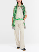 Marc Cain Sports Soft Flowing A-Line Jacket Soft Stone