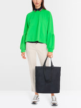 Marc Cain Sports Kimono Style Sweatshirt Dark Apple Green