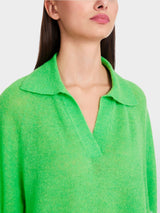 Marc Cain Sports Polo Top Dark Apple Green