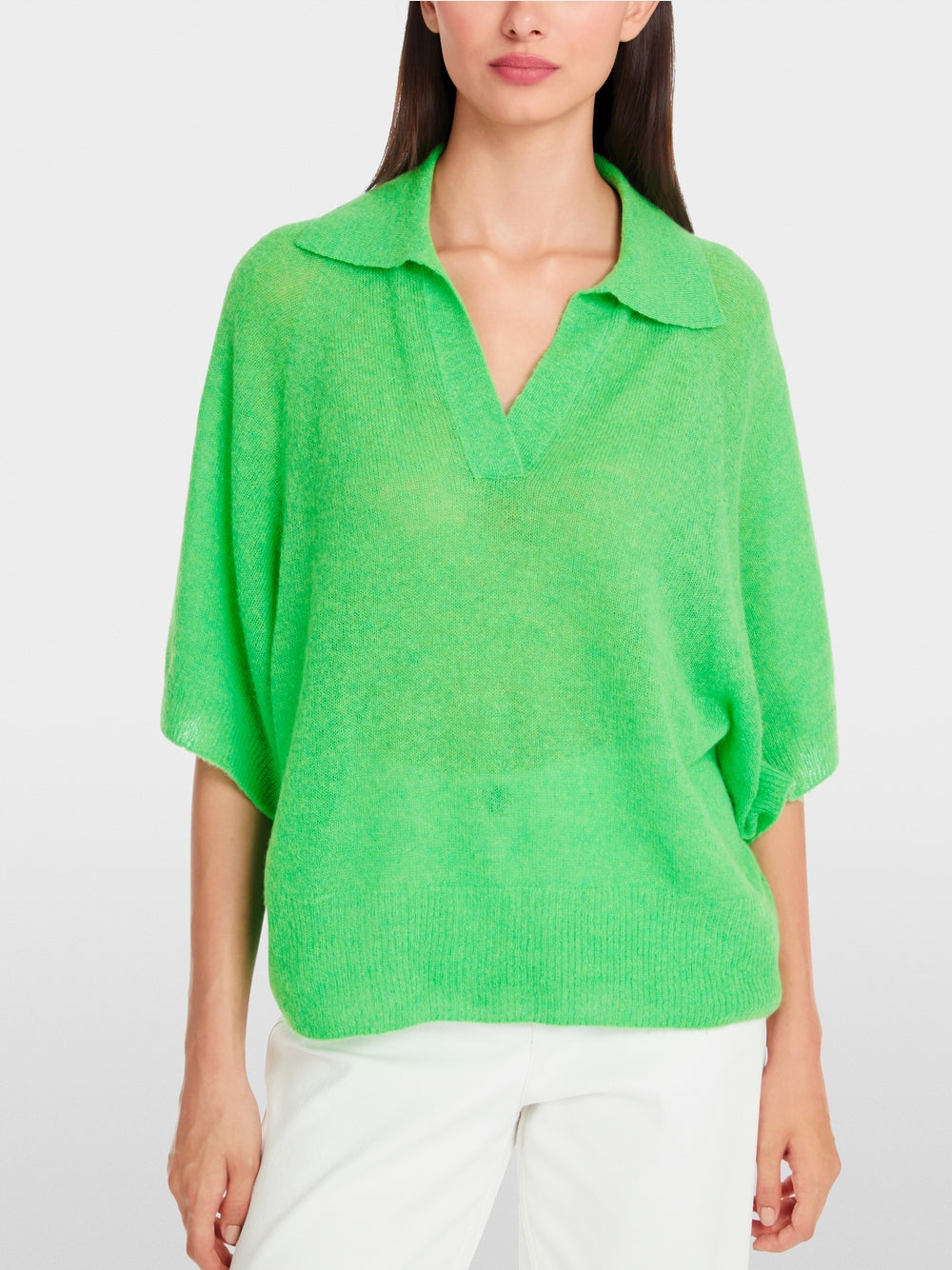 Marc Cain Sports Polo Top Dark Apple Green