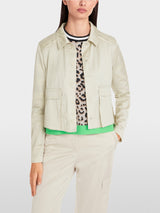 Marc Cain Sports Soft Flowing A-Line Jacket Soft Stone