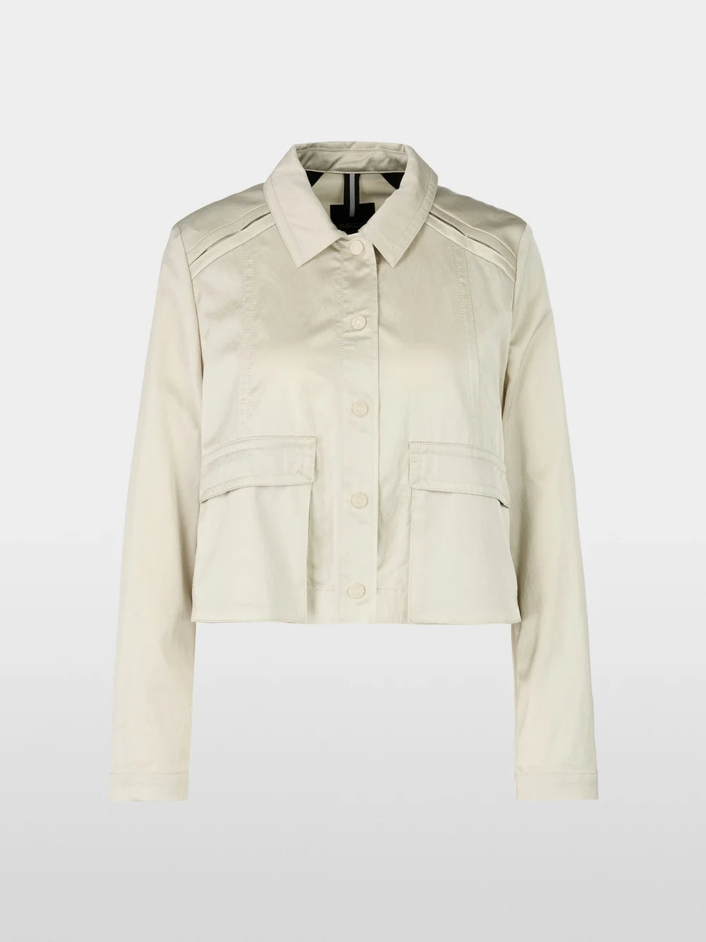 Marc Cain Sports Soft Flowing A-Line Jacket Soft Stone