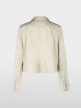 Marc Cain Sports Soft Flowing A-Line Jacket Soft Stone