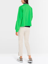 Marc Cain Sports Kimono Style Sweatshirt Dark Apple Green