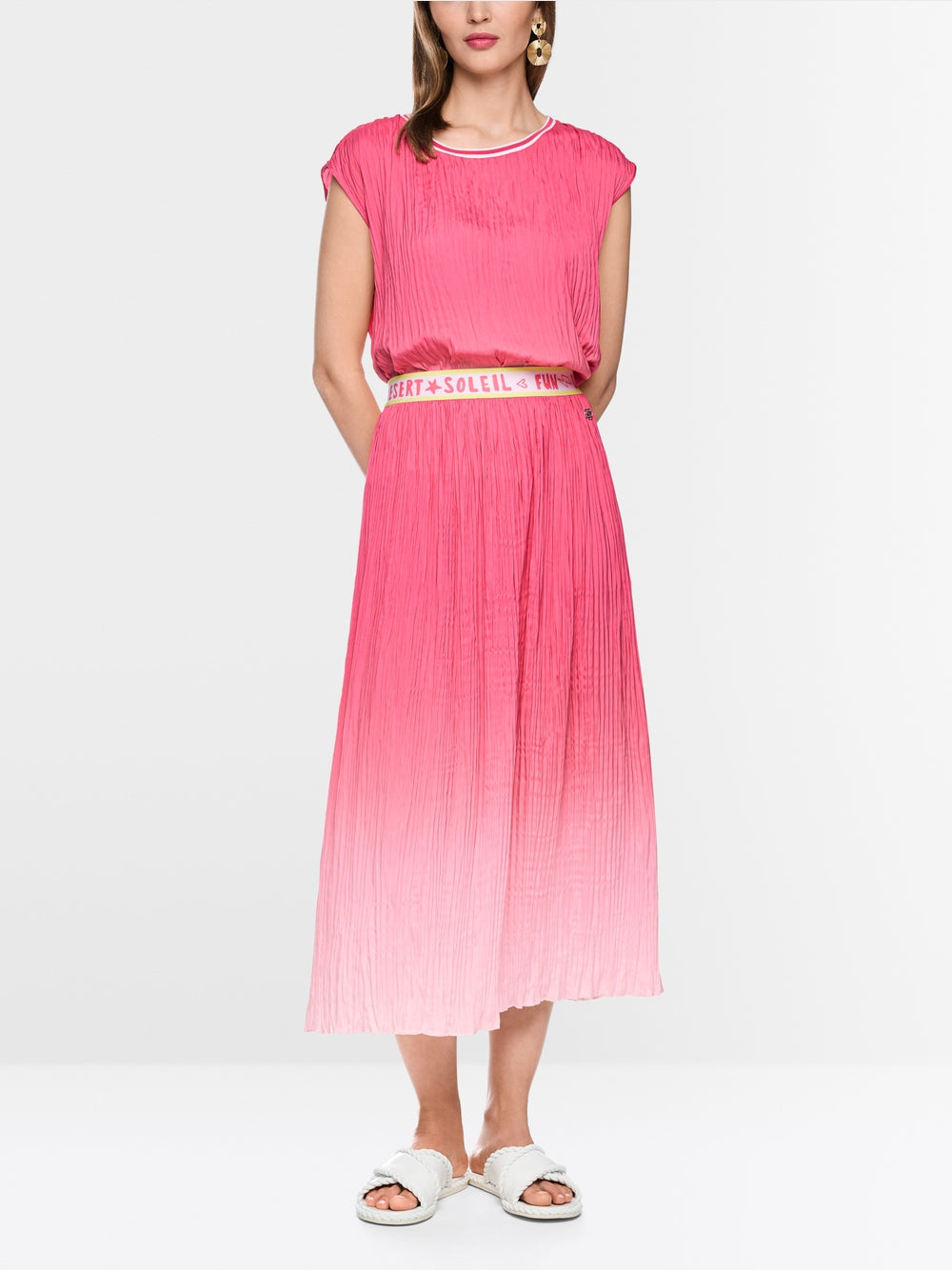 Marc Cain Sports Midi Skirt Pink Lemonade AS71.09W66