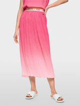 Marc Cain Sports Midi Skirt Pink Lemonade AS71.09W66