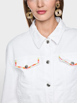 Marc Cain Sports Jacket White AS31.21D15