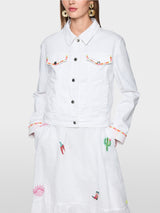 Marc Cain Sports Jacket White AS31.21D15