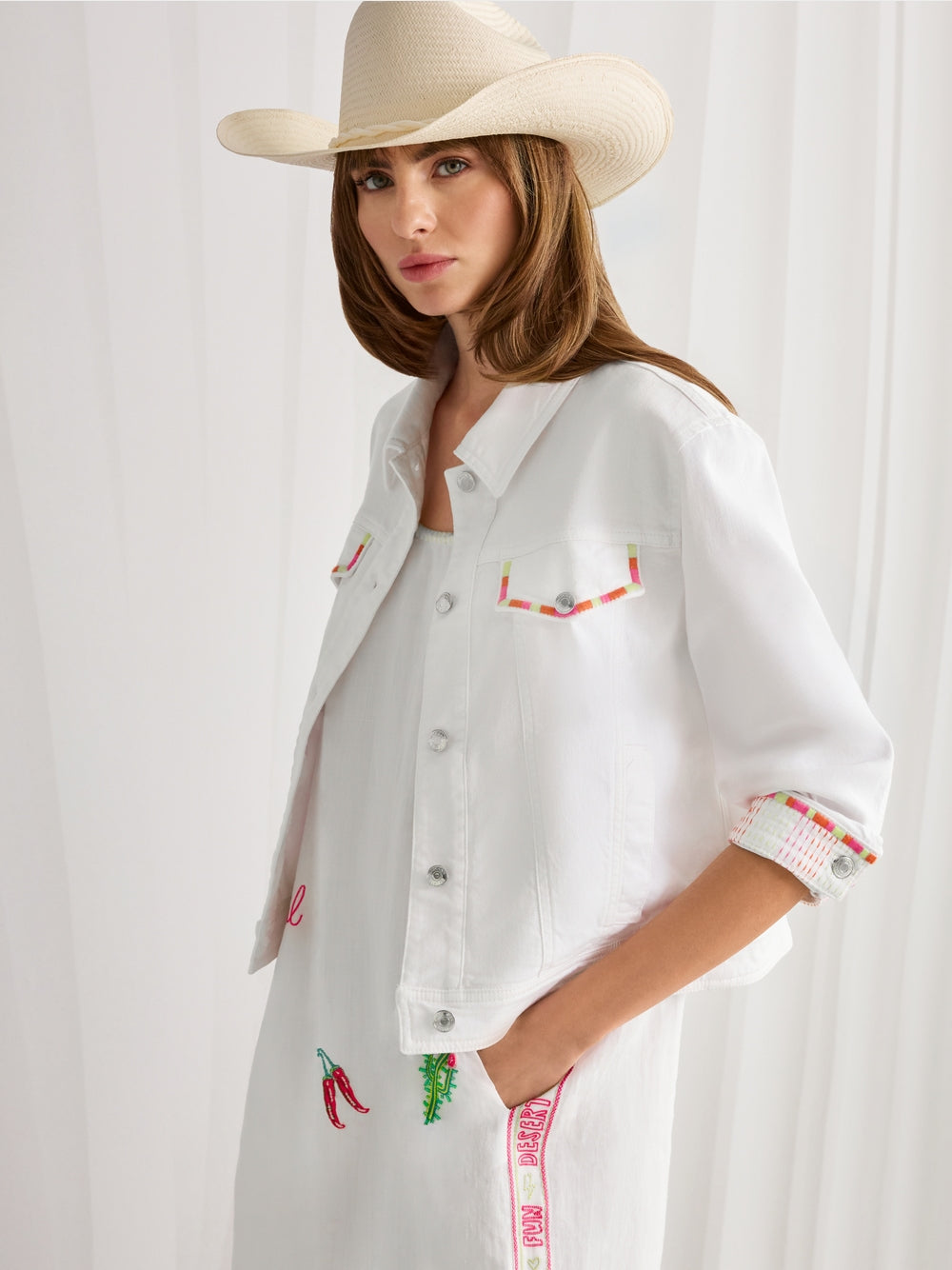 Marc Cain Sports Jacket White AS31.21D15