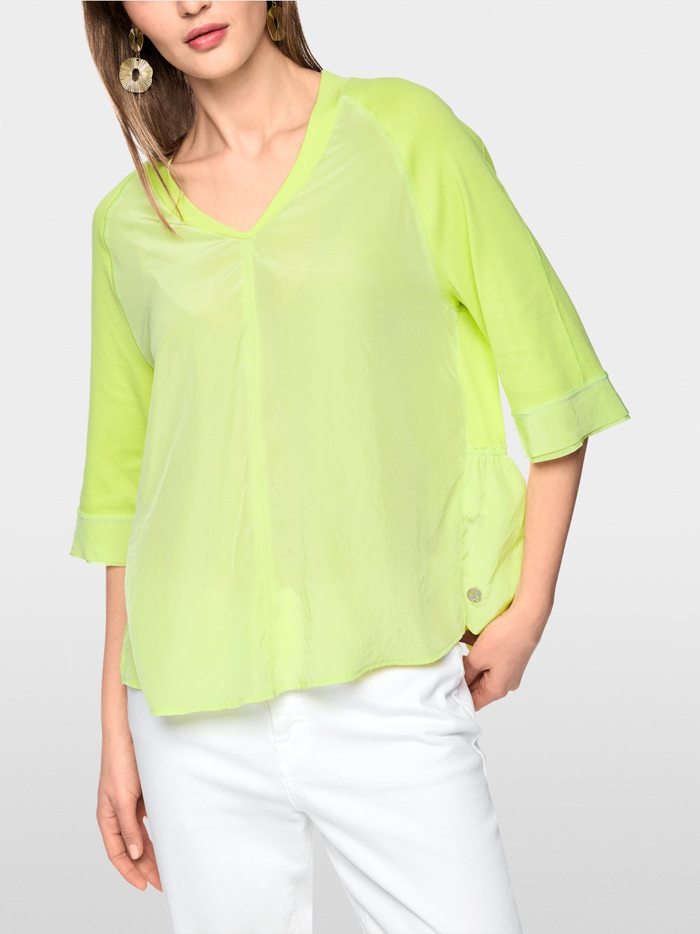 Marc Cain Sports Blouse Sunny New Lime  AS55.09J67