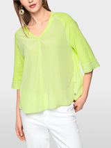 Marc Cain Sports Blouse Sunny New Lime  AS55.09J67