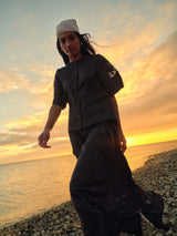 Mos Mosh Rooma Cotoni Shirt Black