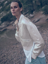 Mos Mosh Cate Elna Jacket Ecru