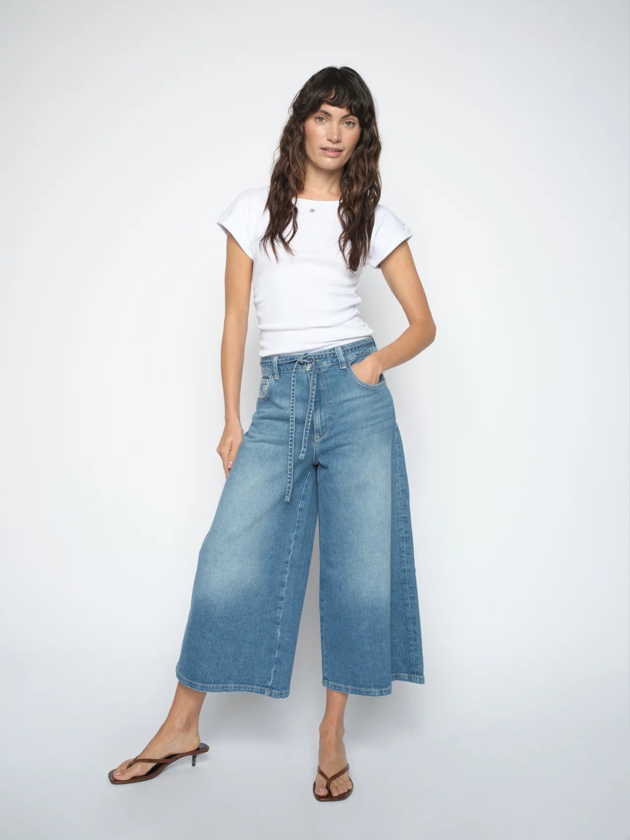 Mos Mosh Culotte Zack Jeans Blue Capri