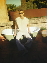 Mos Mosh Namara SS Sweatshirt Sesame