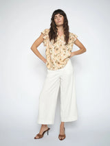 Mos Mosh Bantry Stalom Pant Cropped White