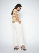 Mos Mosh Bantry Stalom Pant Cropped White