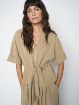 Mos Mosh Indie Gunilla Blouse Sesame