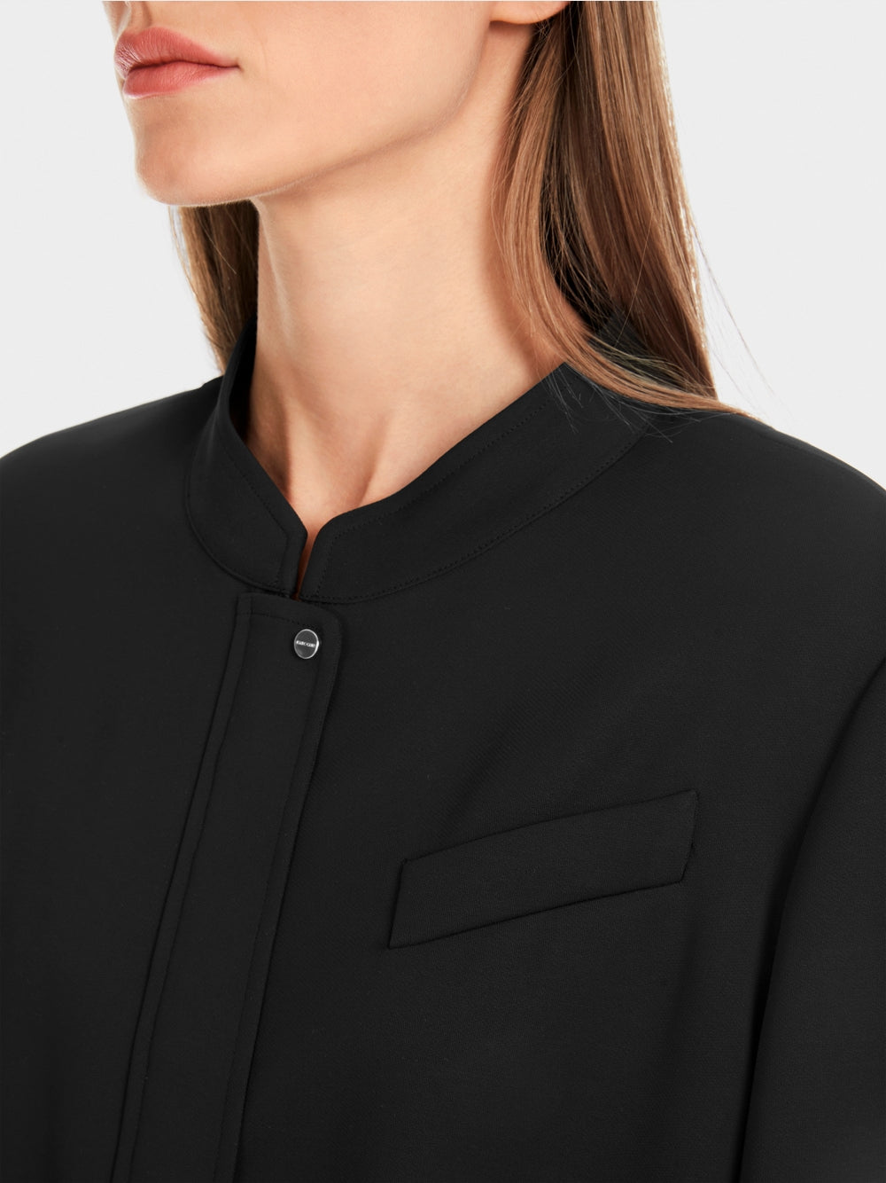 Marc Cain Soft Flowing Blouson Jacket Black