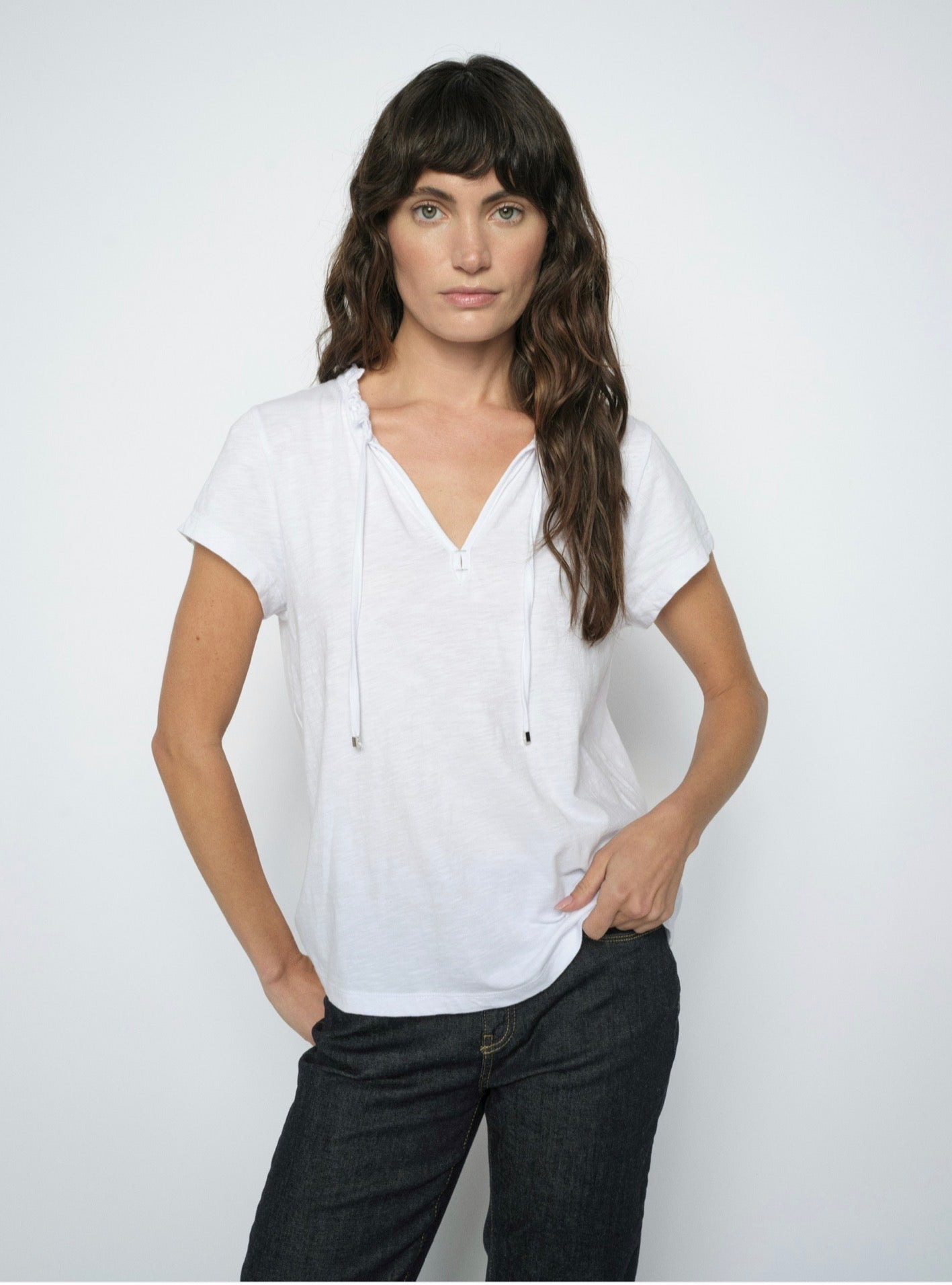 Mos Mosh Anly Tee White