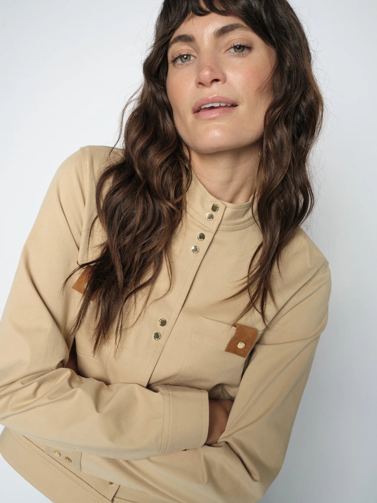 Mos Mosh Briella Tenca Jacket Sesame