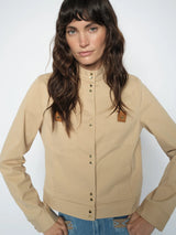 Mos Mosh Briella Tenca Jacket Sesame