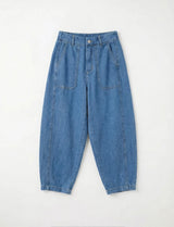 FROCKS Barrel Jeans Mid Blue