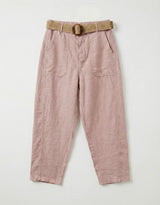FROCKS Barrel Linen Pants Pink