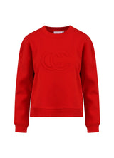 Coster Copenhagen Logo Sweatshirt Scarlet Red