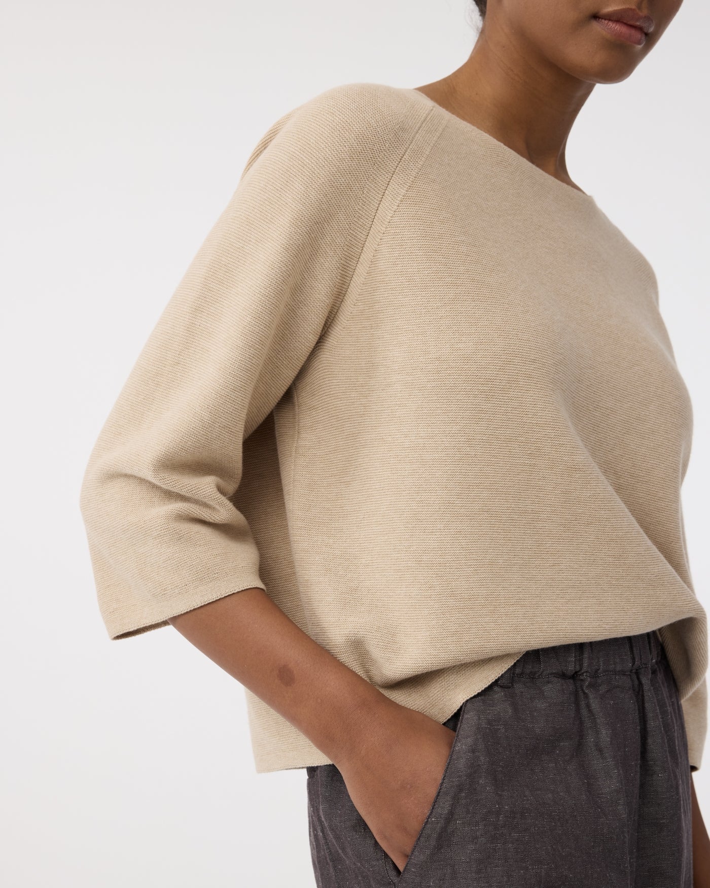 Knit-ted Sarah Sweater Sand