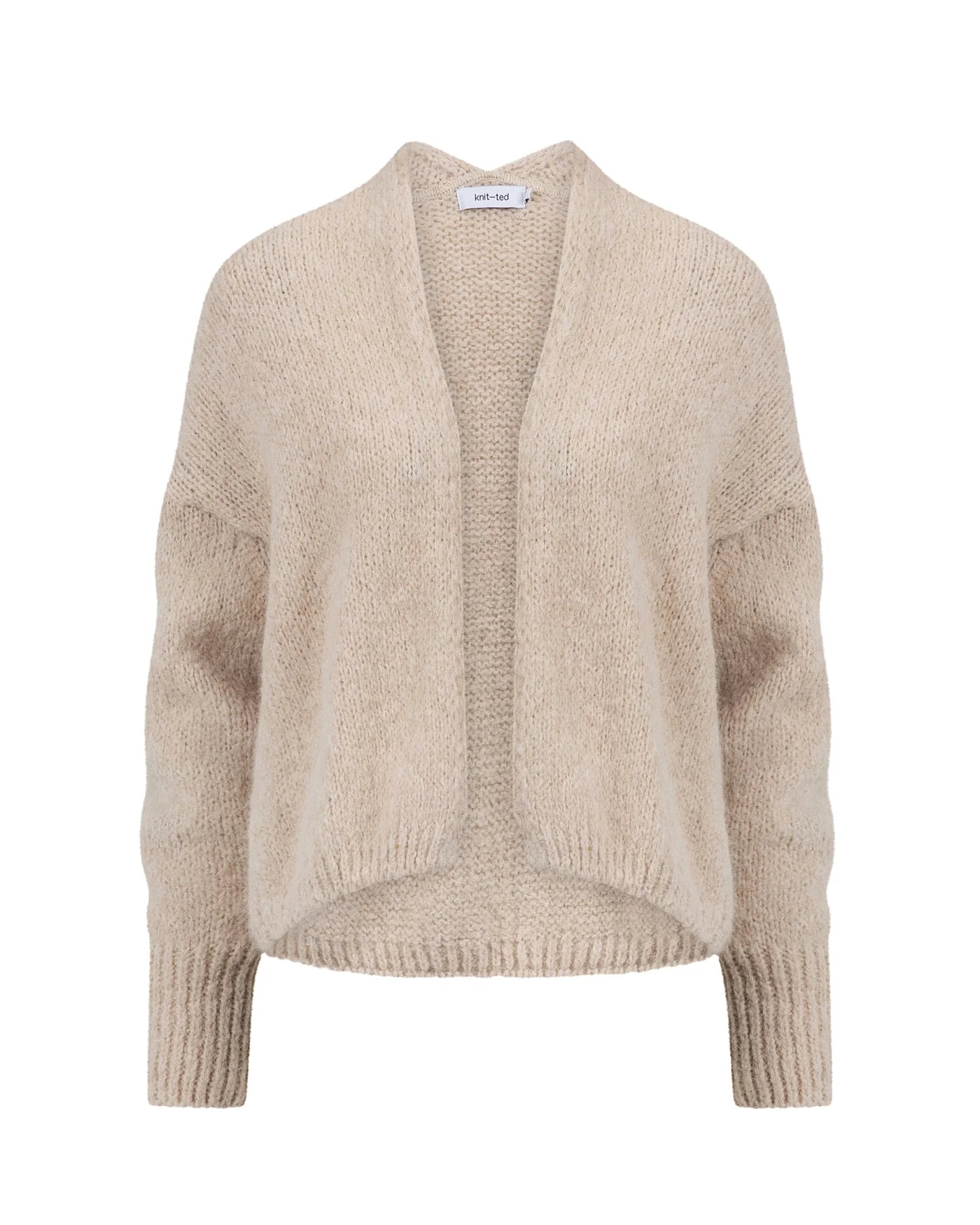 Knit-ted Becky Cardigan Creme