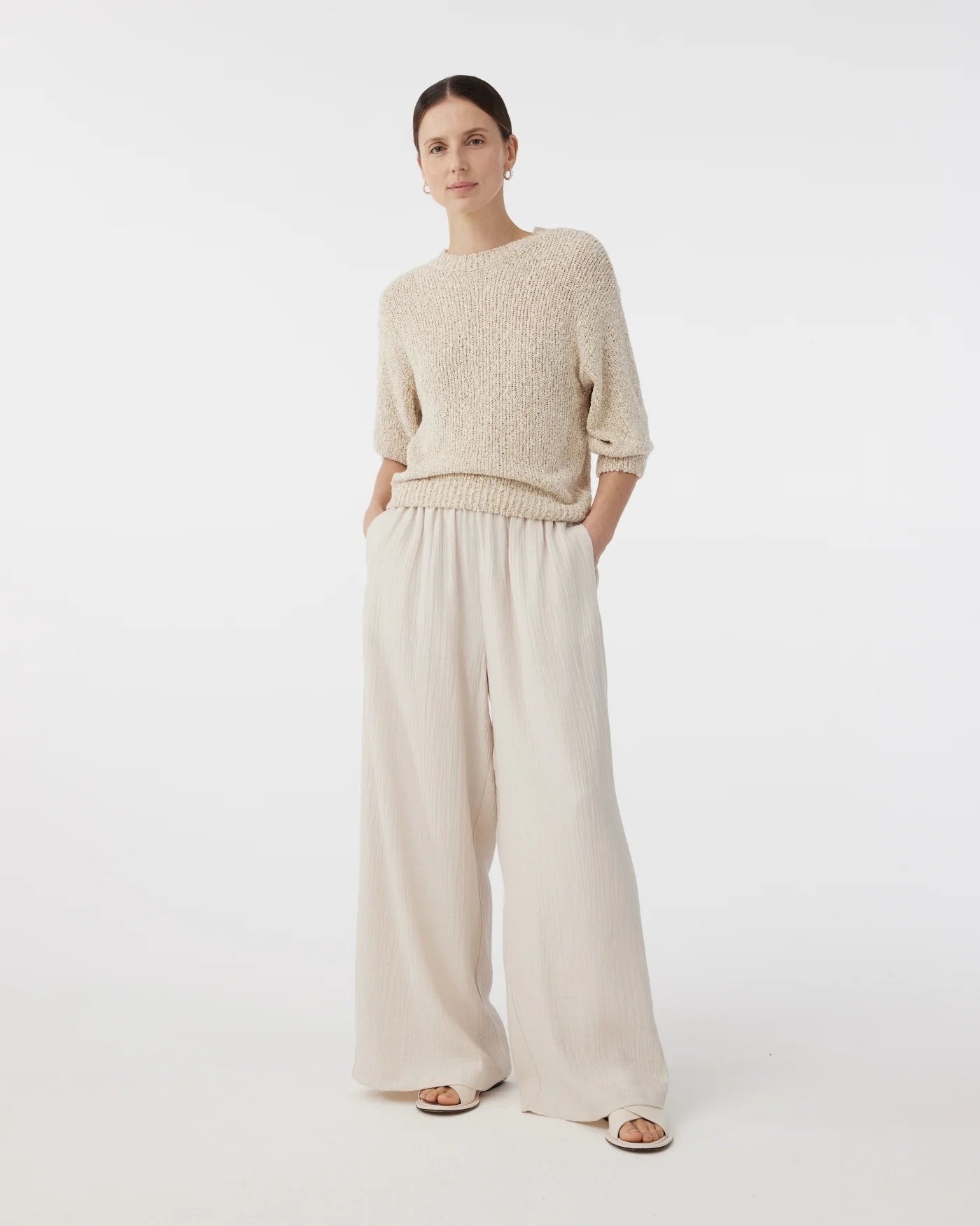 Knit-ted Roxie Sweater Gold