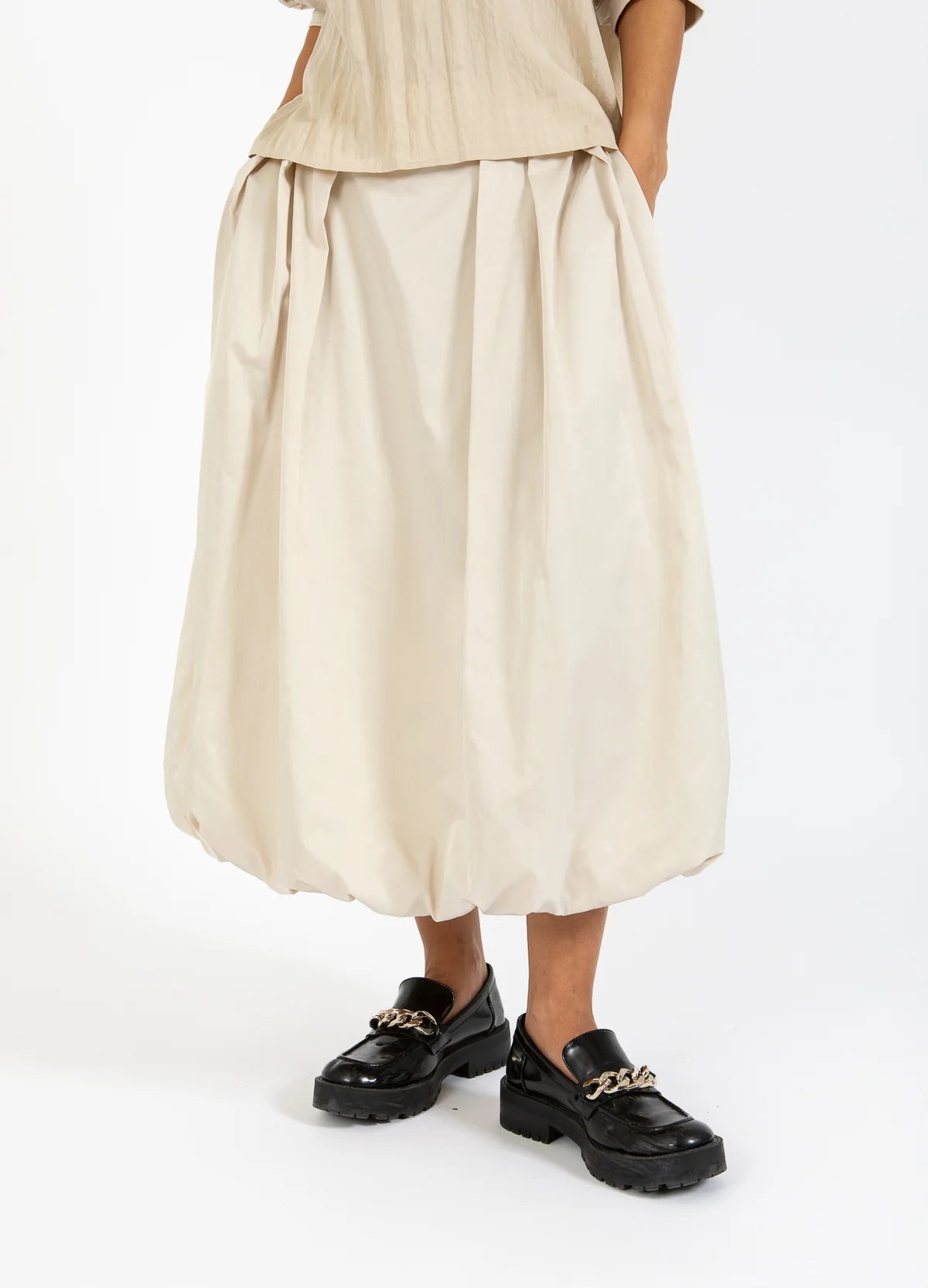 Coster Copenhagen Ballon Skirt Desert Sand