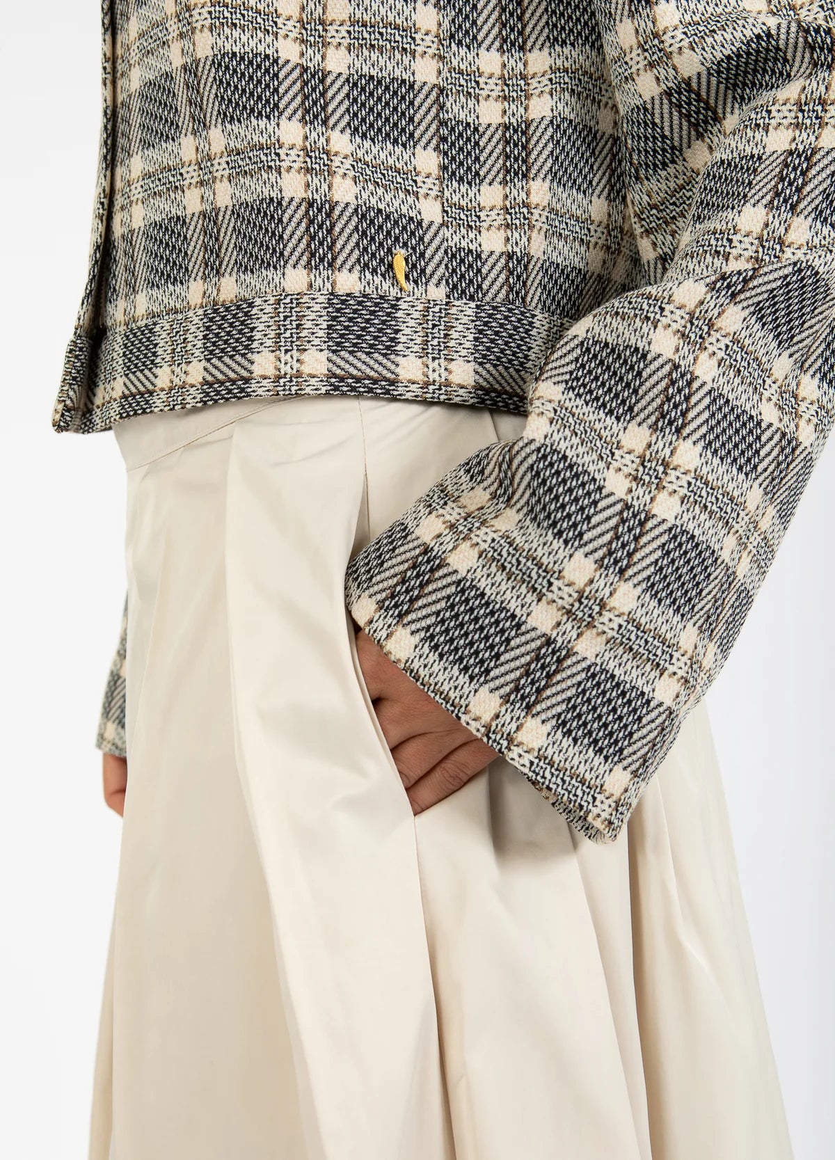 Coster Copenhagen Short Check Jacket