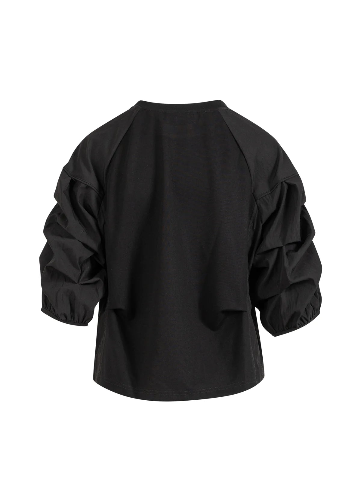 Coster Copenhagen Blouse with Puffy Sleeves Black