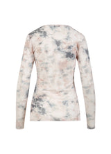 Coster Copenhagen EVE Mesh Top Grey Blur Print