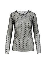 Coster Copenhagen EVE Mesh Top Black Dot