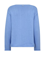 Mos Mosh Bine V-Neck Knit Hydrangea