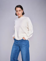 Mos Mosh Abello Basic Sweatshirt Ecru